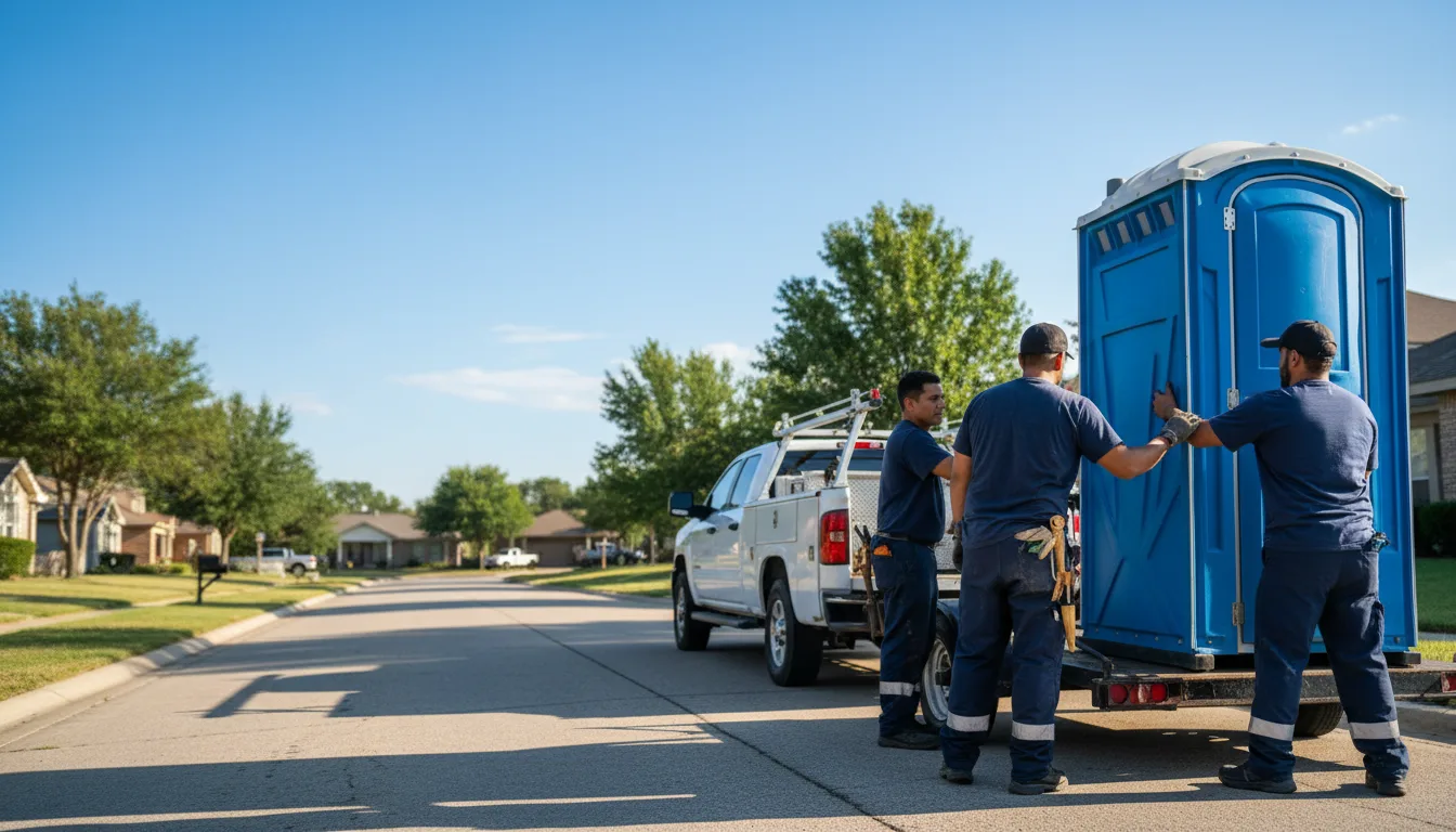 Portable Toilet Rental in Pittsburg, IL near me